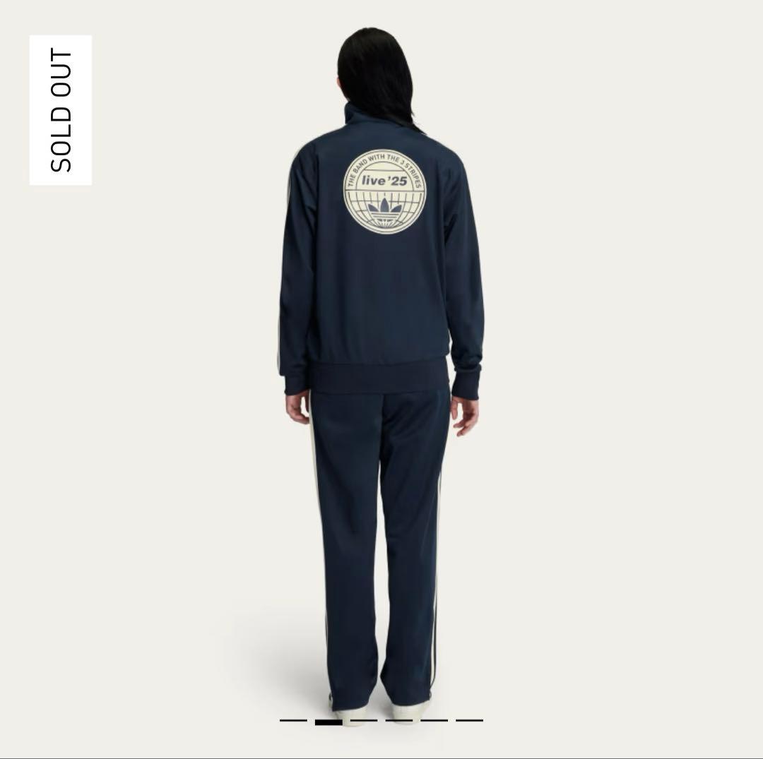 adidas oasis Live '25 TRACK TOP ネイビー/XS