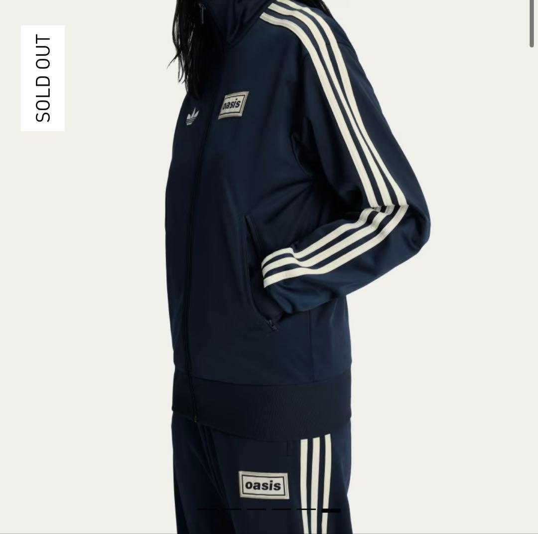 adidas oasis Live '25 TRACK TOP ネイビー/XS