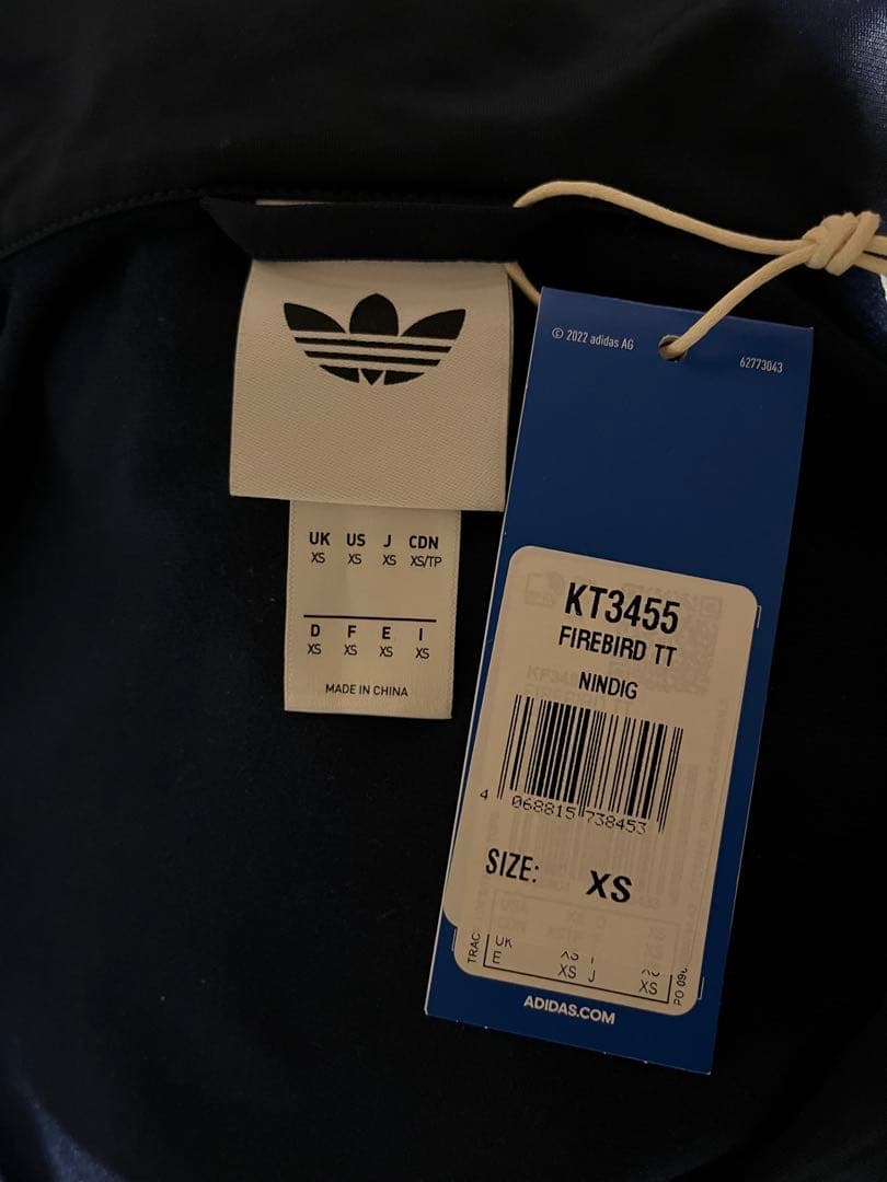 adidas oasis Live '25 TRACK TOP ネイビー/XS