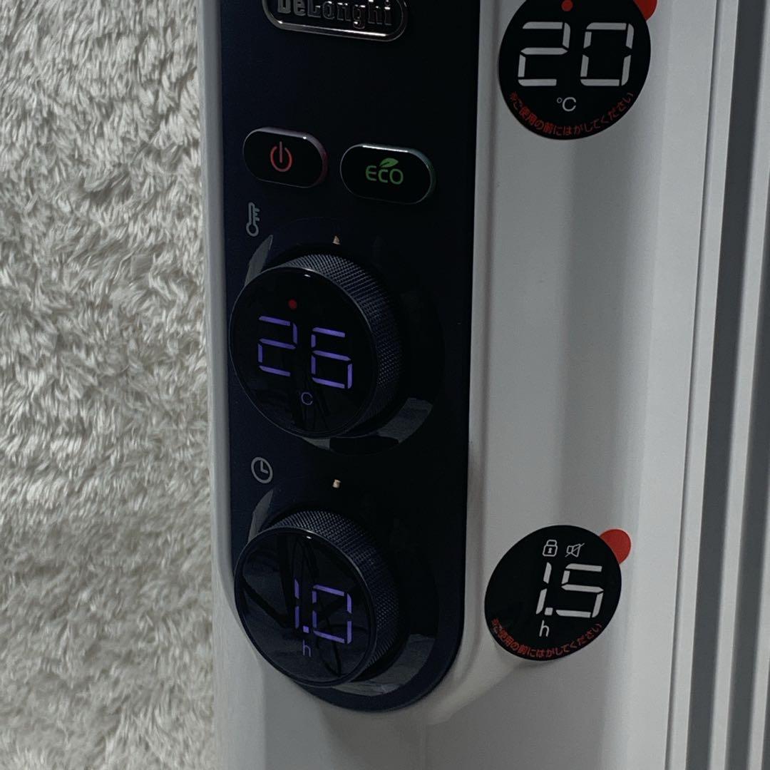 【新品同様品】DeLonghi RHJ35M1015-BK オイルヒーター