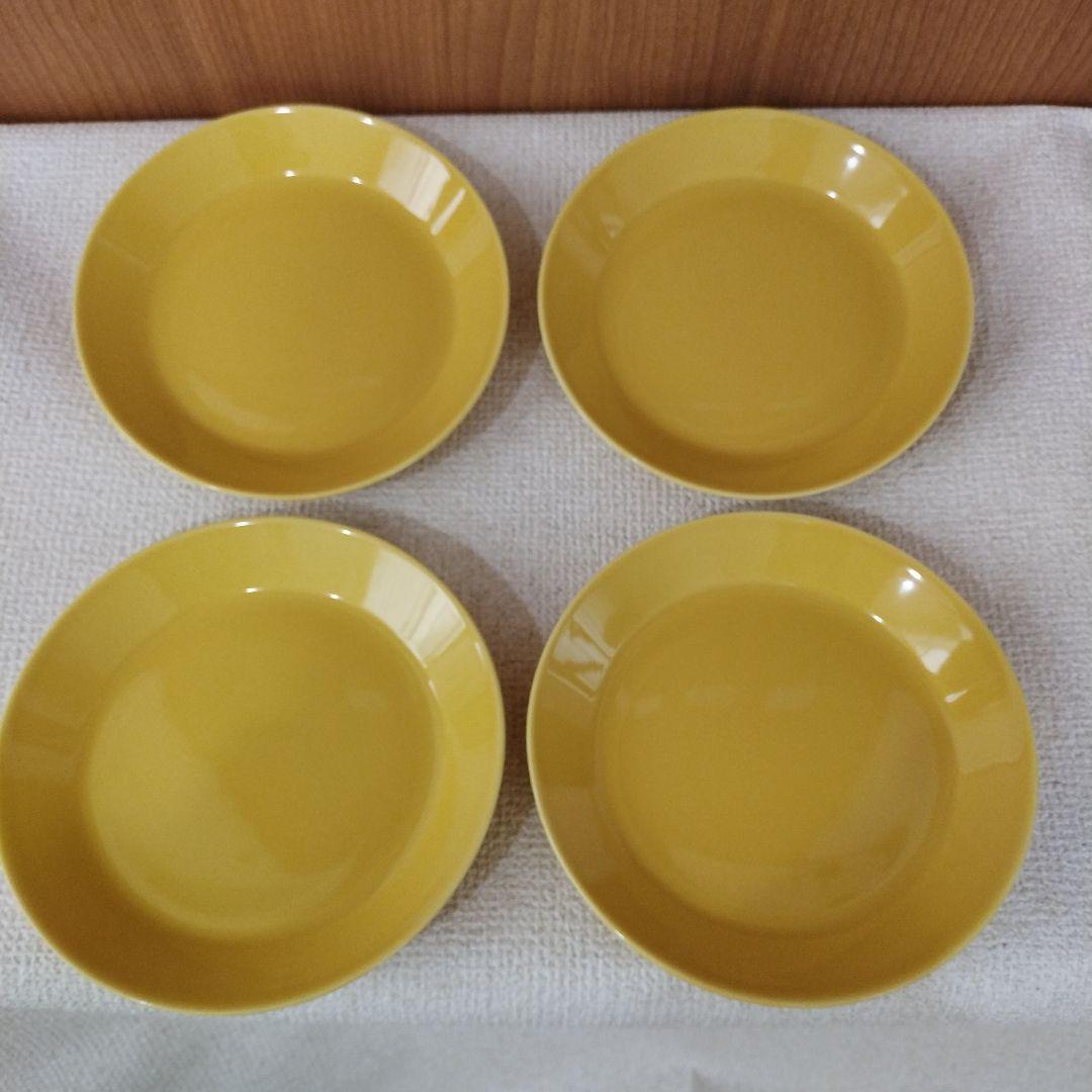 イッタラ ティーマ プレート 17cm ハニー　4枚セット