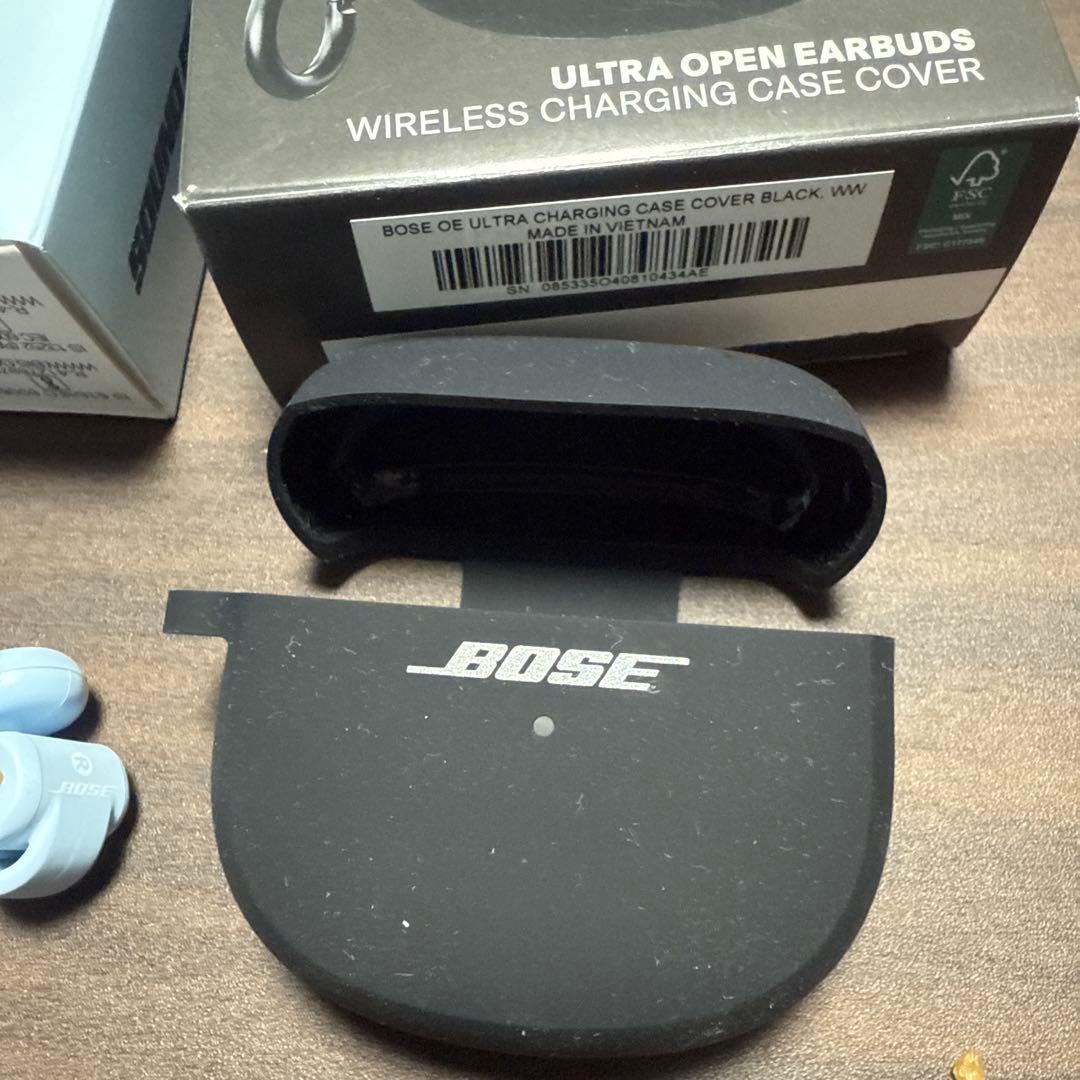 BOSE Ultra Open Earbuds & ワイヤレスシリコンケース