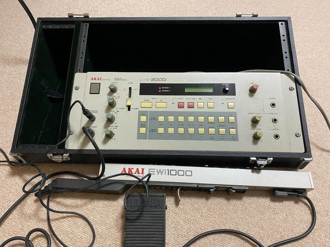AKAI EWV2000 & EWI1000 セット(専用ハードケース付き）