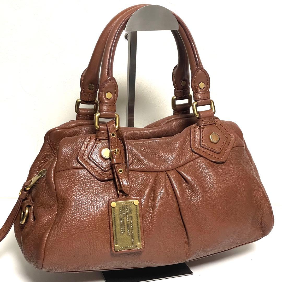 ✨極美品✨MARCJACOBS レザー 2wayバッグ ボストン型 Y2K