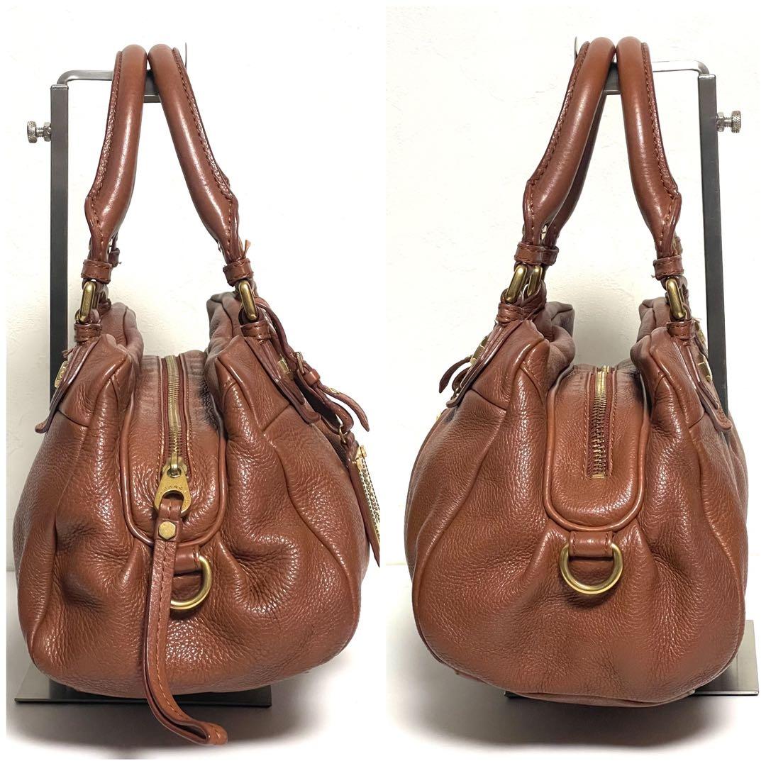 ✨極美品✨MARCJACOBS レザー 2wayバッグ ボストン型 Y2K