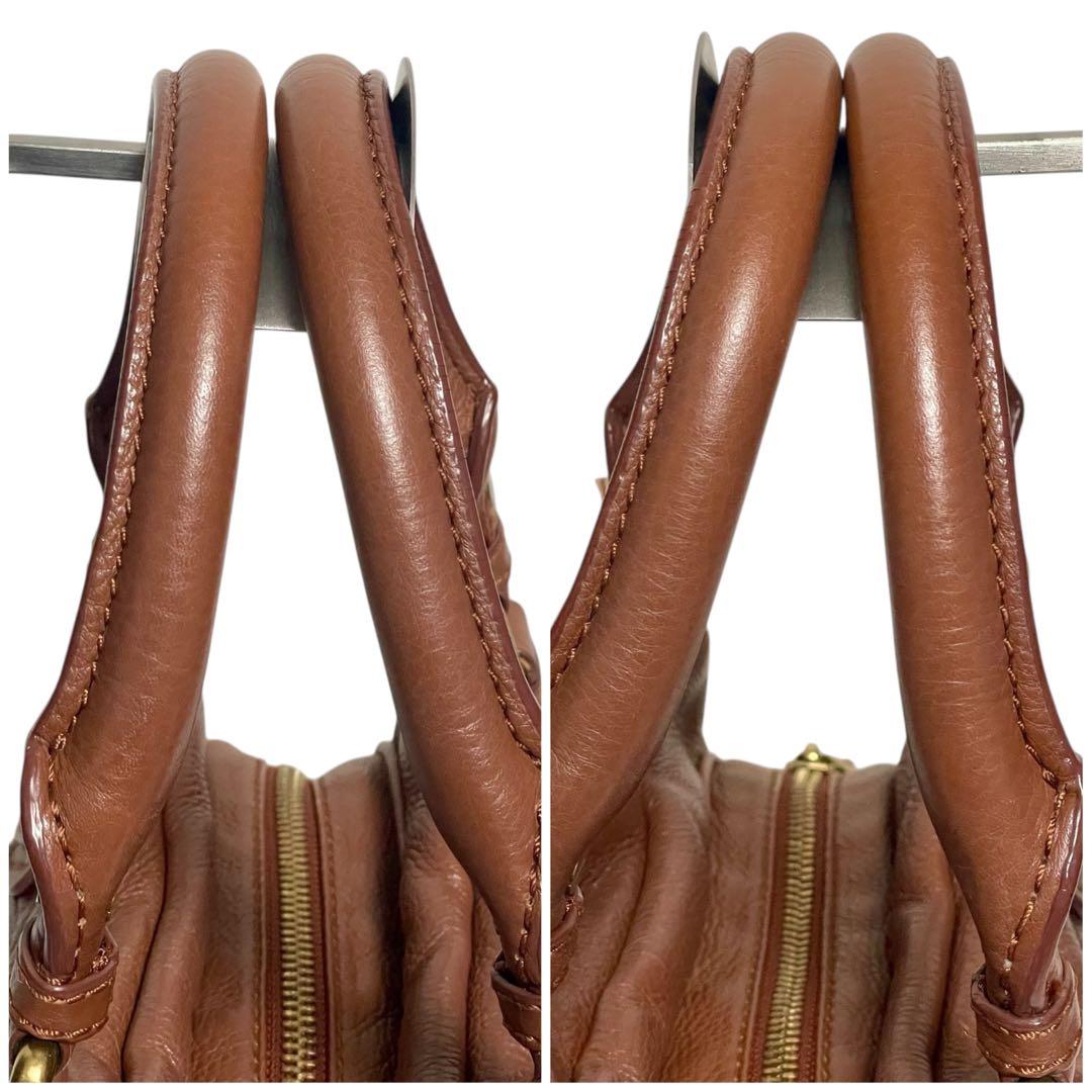 ✨極美品✨MARCJACOBS レザー 2wayバッグ ボストン型 Y2K