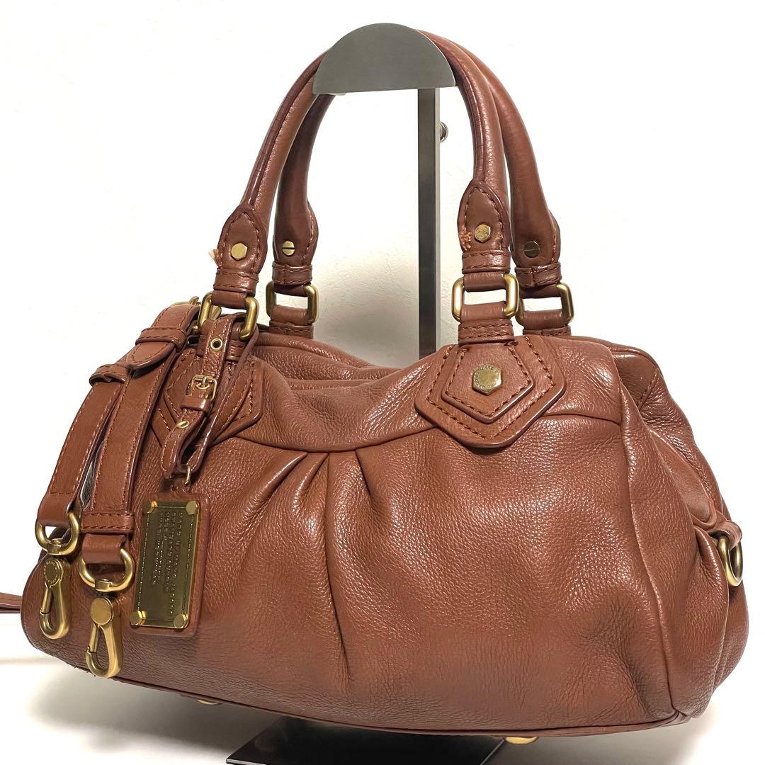 ✨極美品✨MARCJACOBS レザー 2wayバッグ ボストン型 Y2K