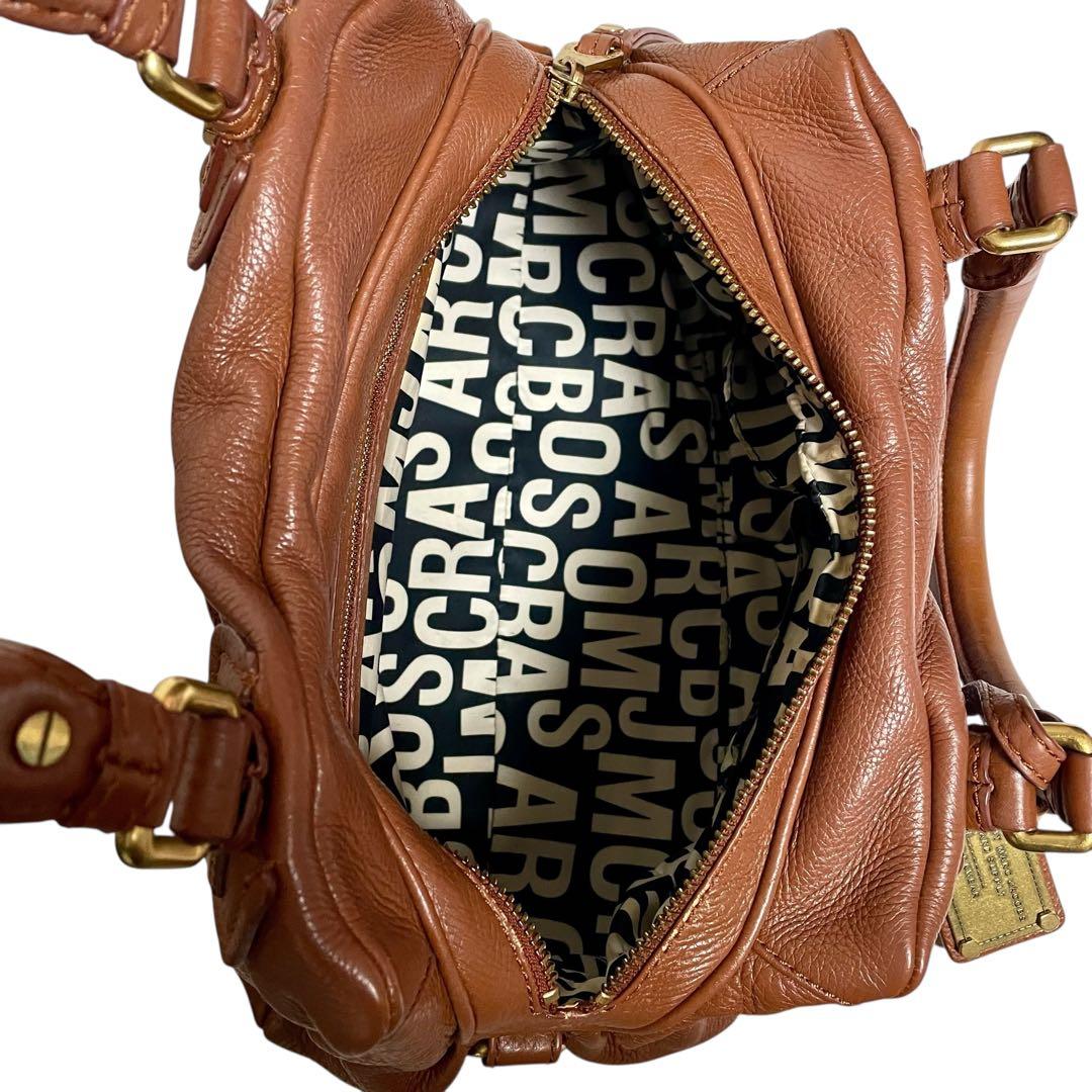 ✨極美品✨MARCJACOBS レザー 2wayバッグ ボストン型 Y2K