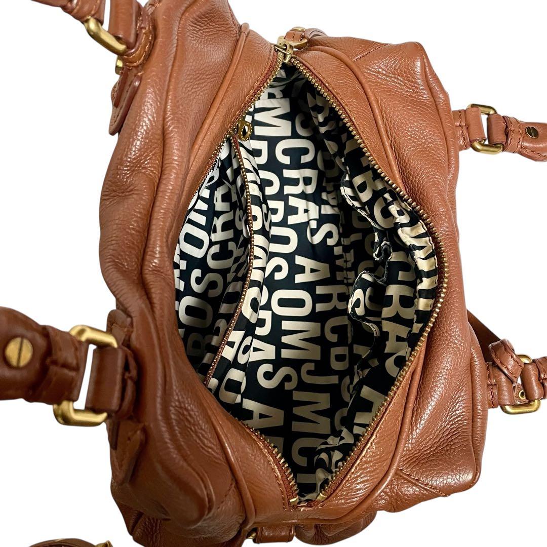 ✨極美品✨MARCJACOBS レザー 2wayバッグ ボストン型 Y2K