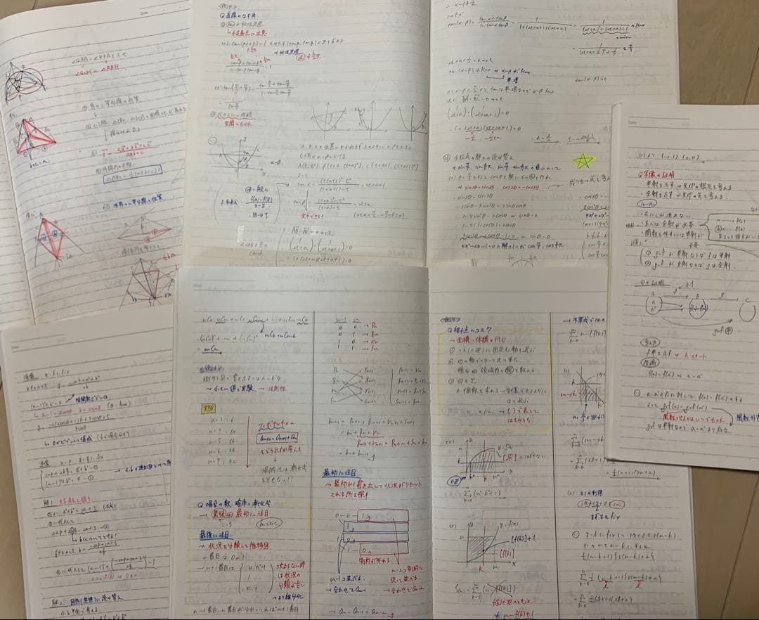 鉄緑会 高2 数学 最上位 テキスト 講義ノート 授業プリント 1年分 Ａ帯