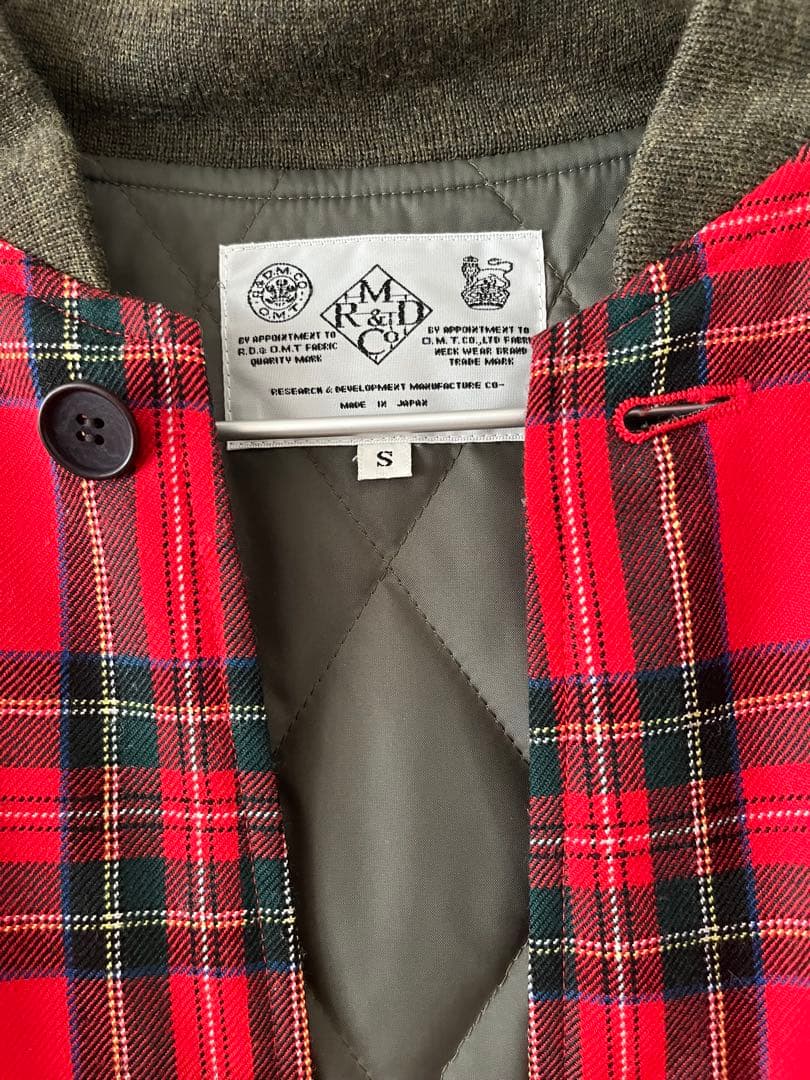 オールドマンズテーラー2021年AWライナー付きガーメントダイコート