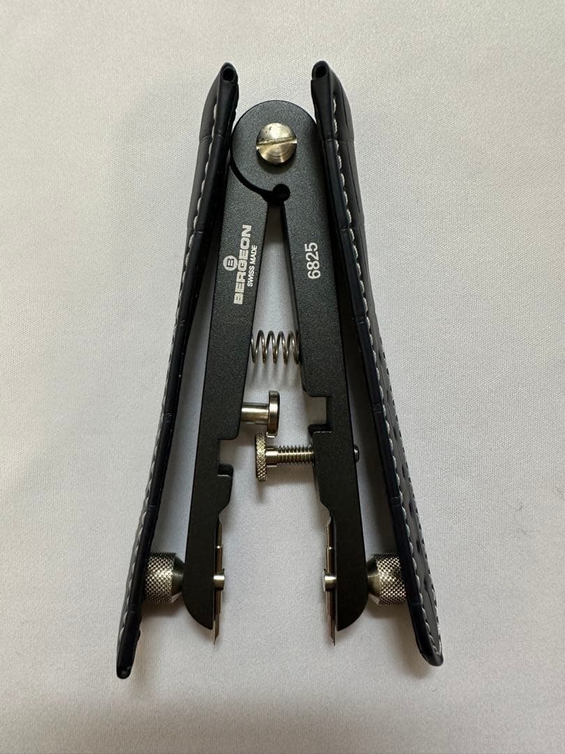 【純正品】オメガ ネイビーアリゲーターレザーストラップ 19mm