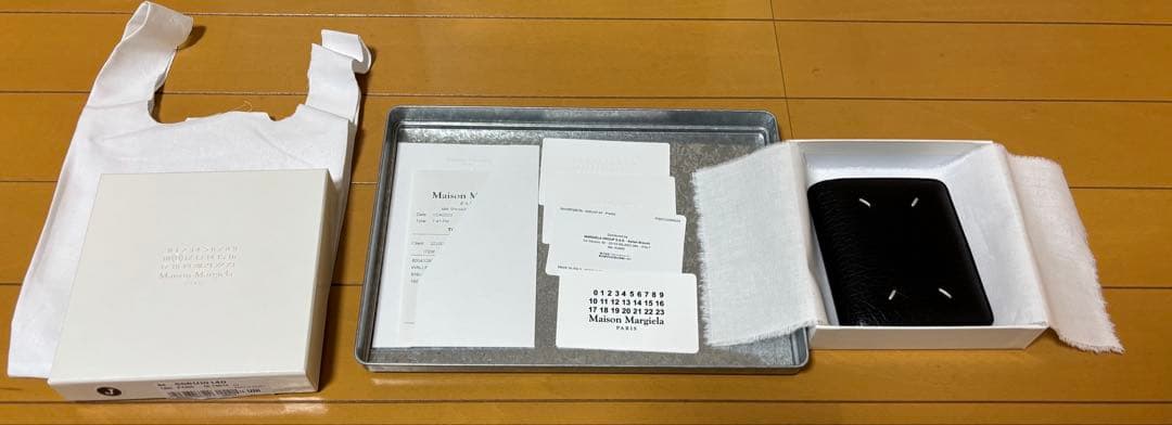 メゾン マルジェラ　レザー ポッパー ウォレットS56UI0140