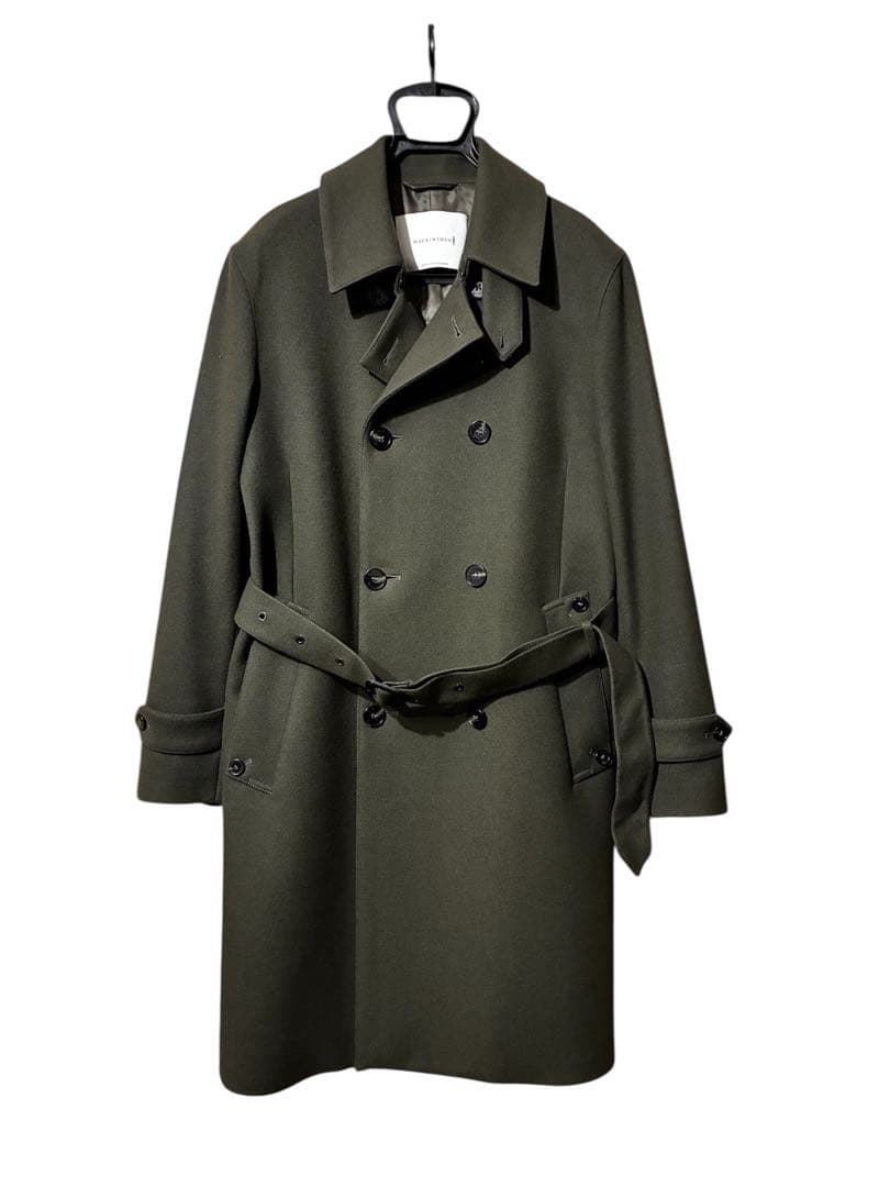 8日まで！英国製MACKINTOSH MONKTONライトメルトン オリーブ38