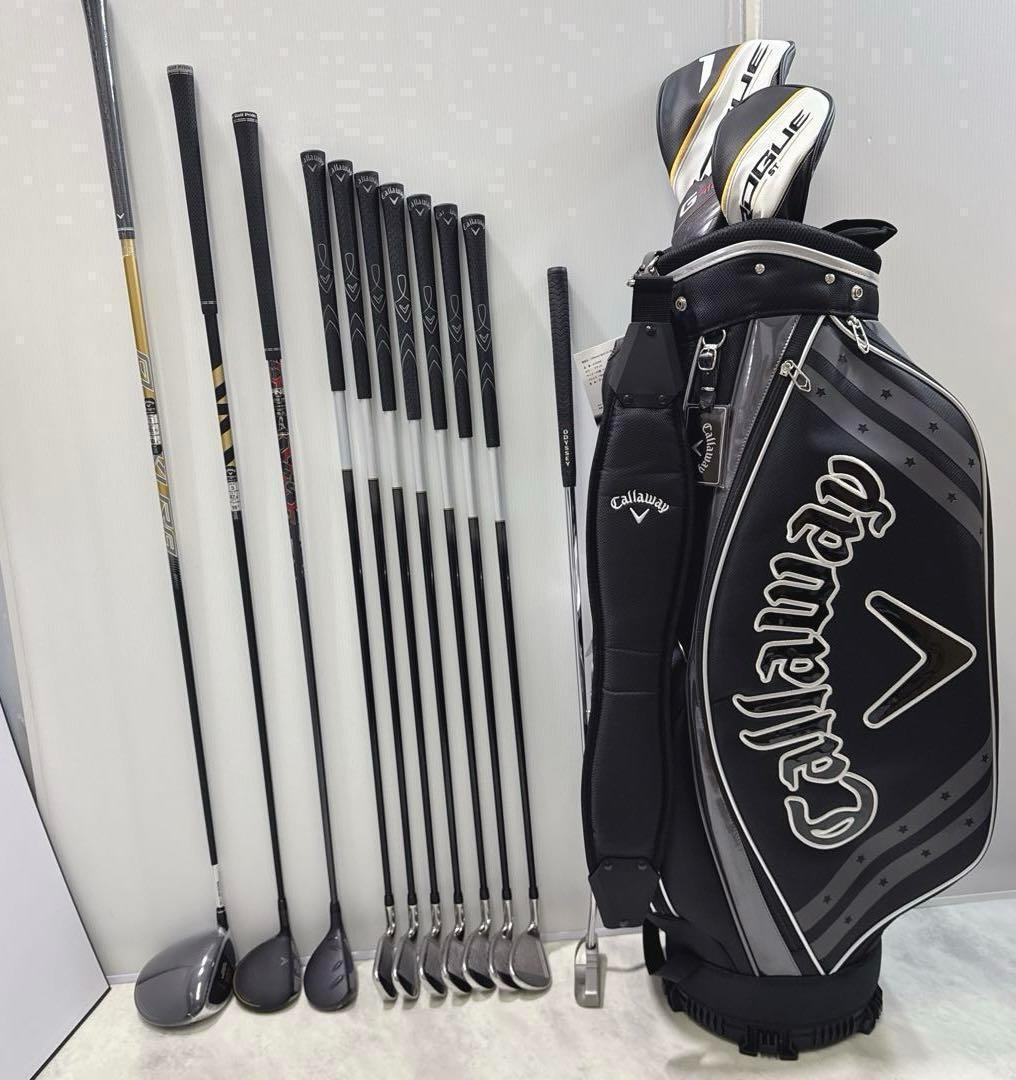 新品バックなど 豪華11本クラブセット ROGUE ST キャロウェイ 右 R