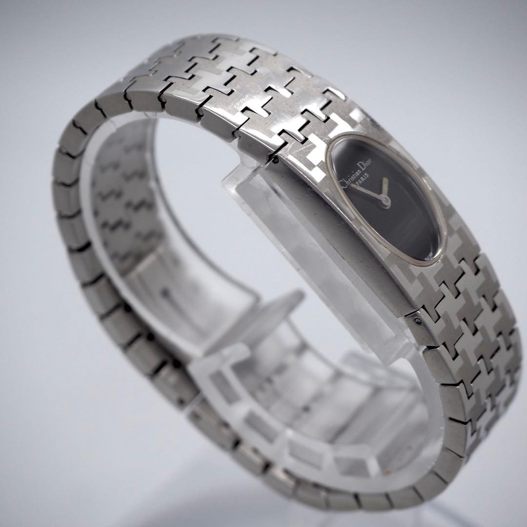 602 稼働 【美品】Dior 時計 D70-100 ミスディオール 箱付き