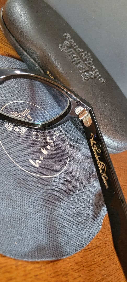 Tenderloin × 白山眼鏡 \"IN THE WIND\"ブラック×シルバー