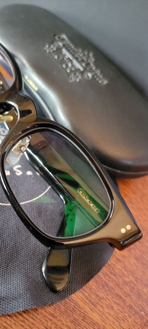 Tenderloin × 白山眼鏡 \"IN THE WIND\"ブラック×シルバー