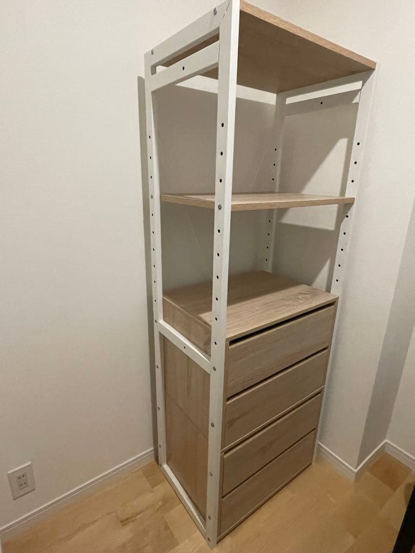 【Aさん専用】LOWYA［幅60] 引き出し 収納 スチール コンパクト