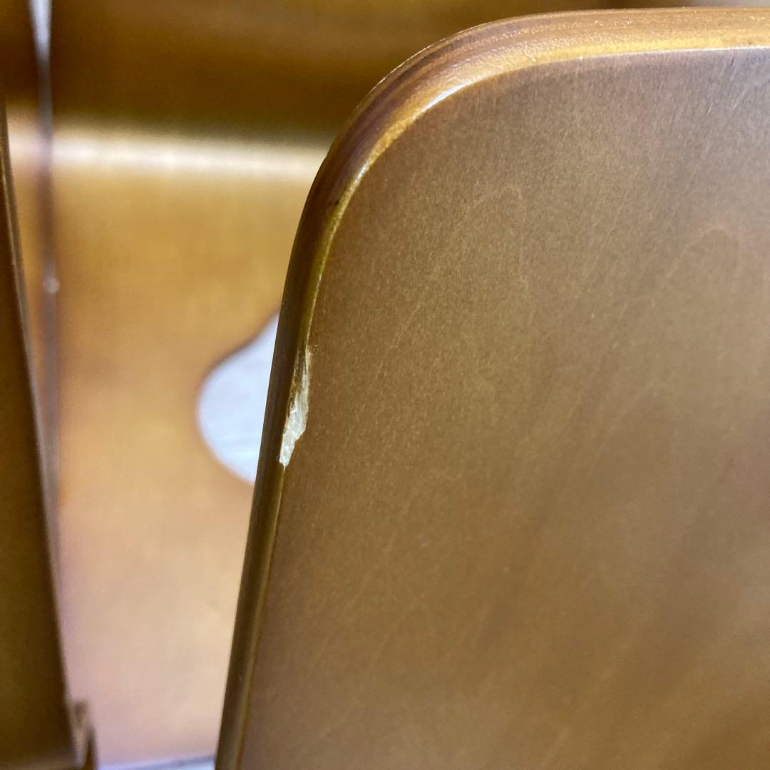 まとめ売り　木製座椅子　12脚セット　曲げ座椅子　和座椅子　旅館　座敷　②