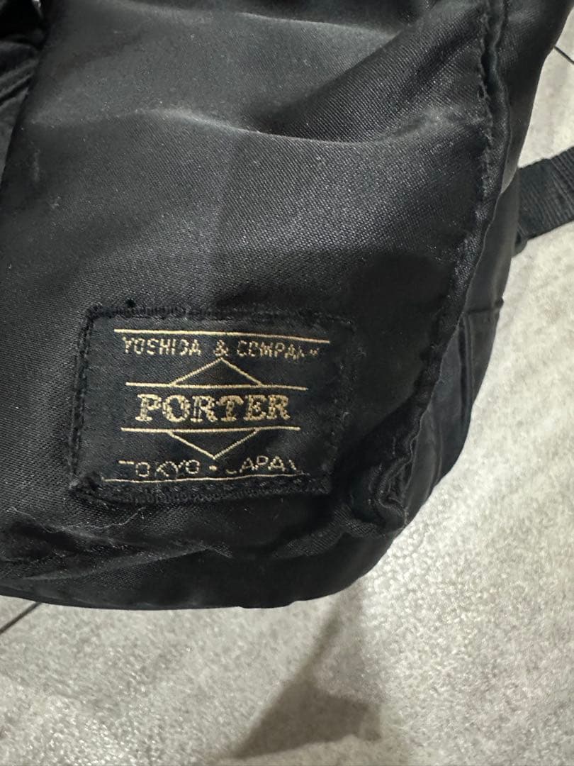 PORTER ブラックナイロンリュック 美品