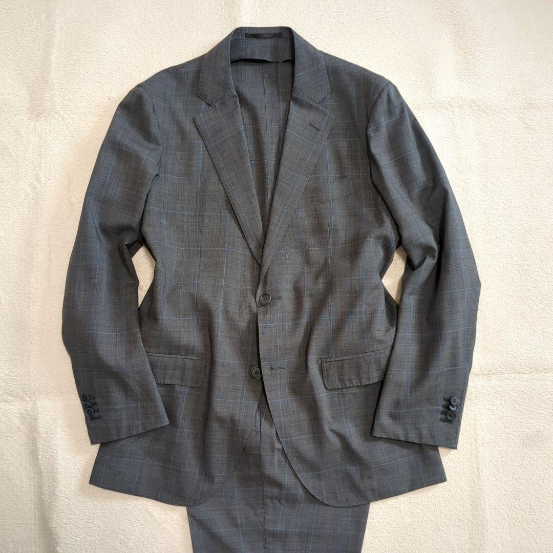 美品 トゥモローランド ピルグリム ゼニア別注 スーツセットアップ 48サイズ