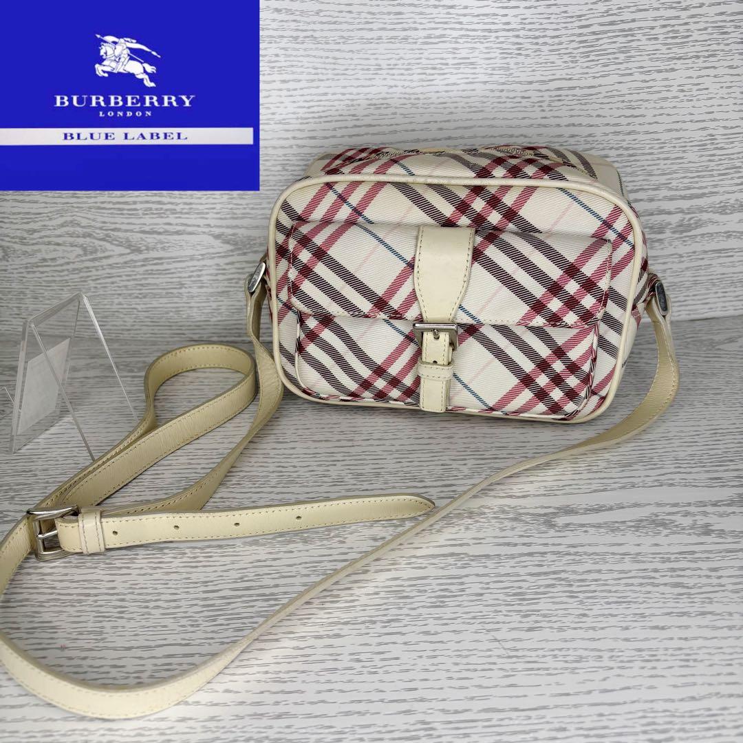 極美品　Burberryブルーレーベル　ショルダーバッグ　S8768