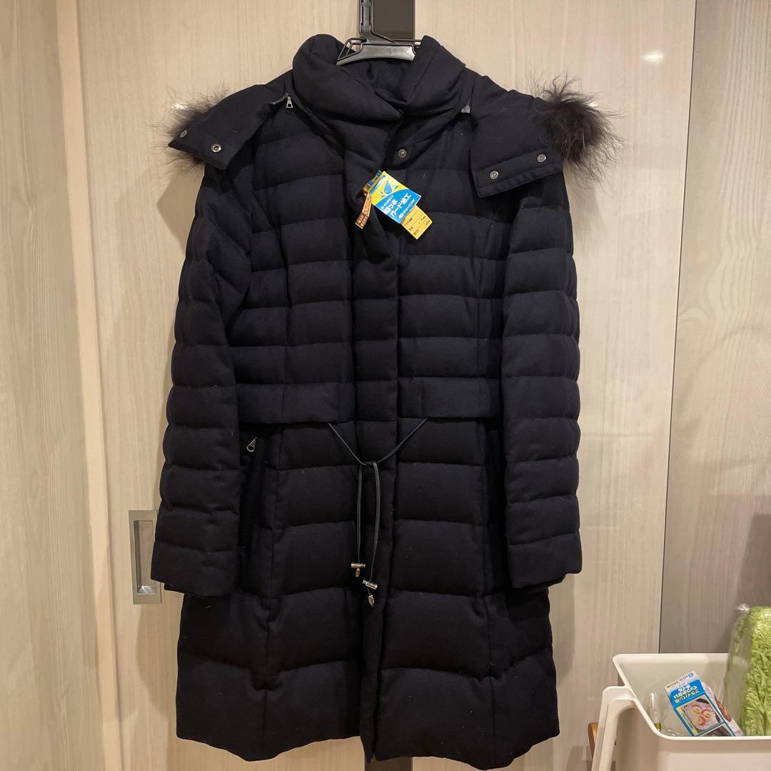 か*も様 キャノン　クリエイティブ、ウールダウンロングコート