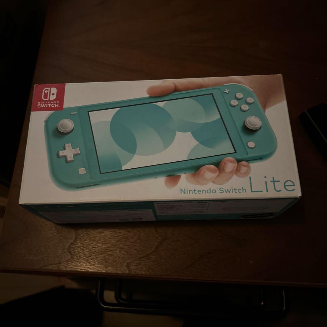 Nintendo Switch Lite ターコイズ 充電器付き