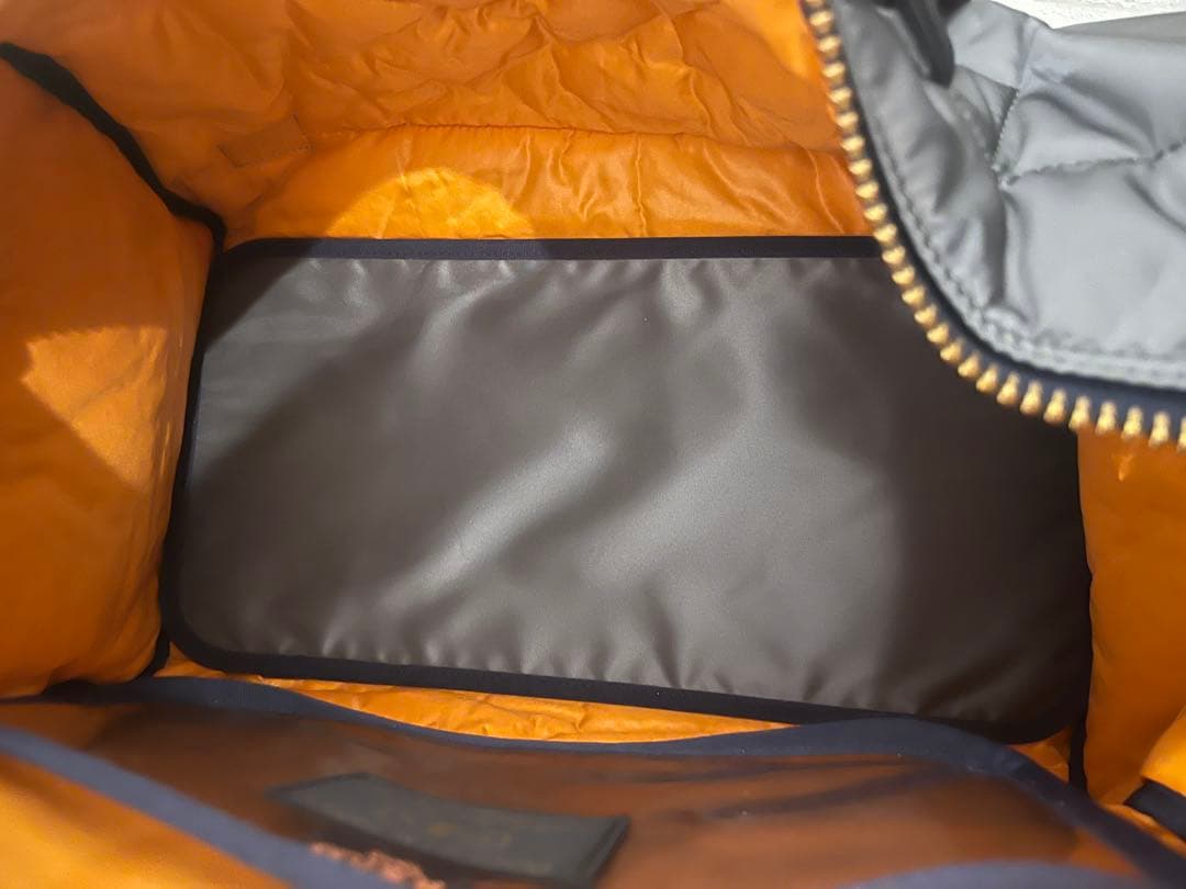 新品タグ付き　PORTER EXCHANGE ボストンバッグ　シルバーグレー