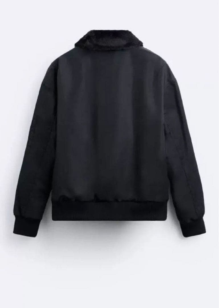 【名作】ZARA ファー ボア ボンバージャケット B-15 短丈 our’s