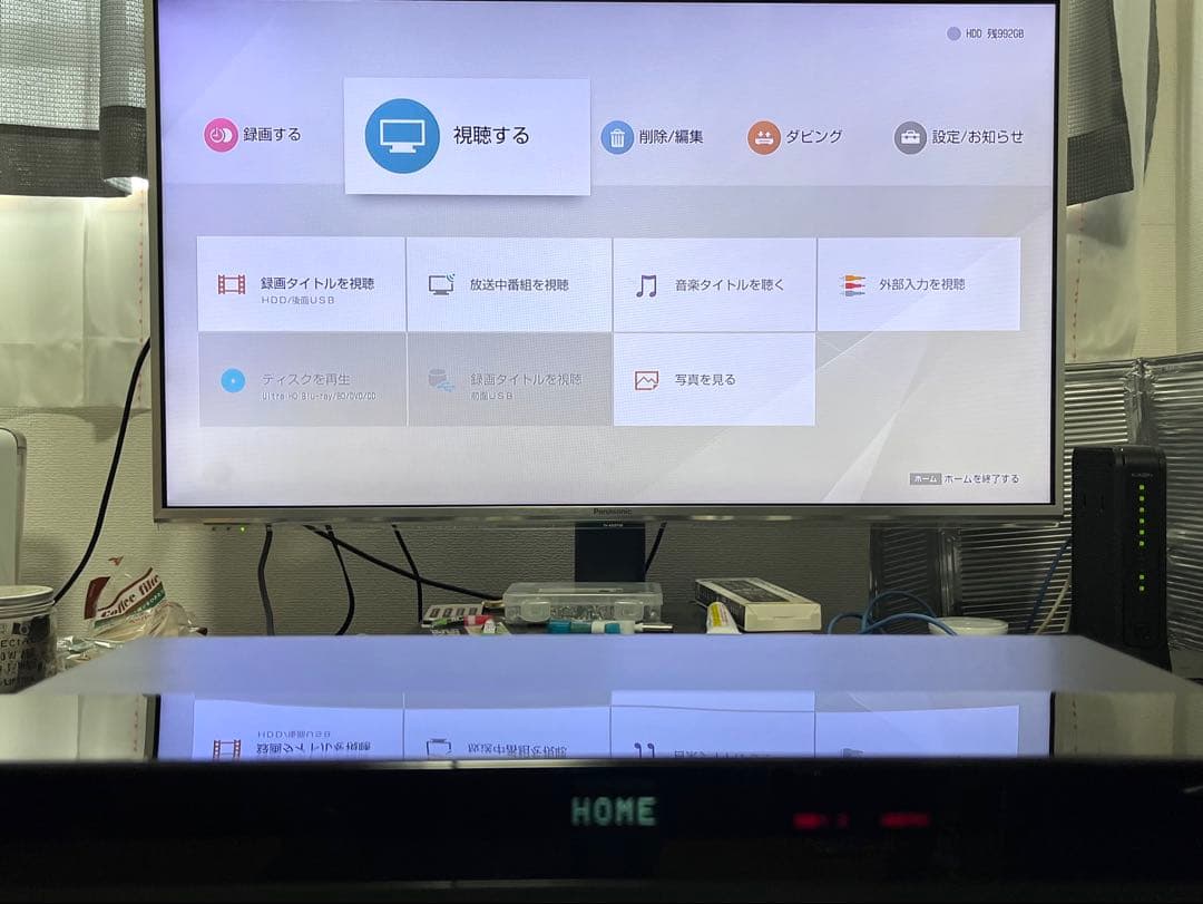 美品　ULTRA HD 1TB ソニー　BDレコーダー　BDZ-FW1000