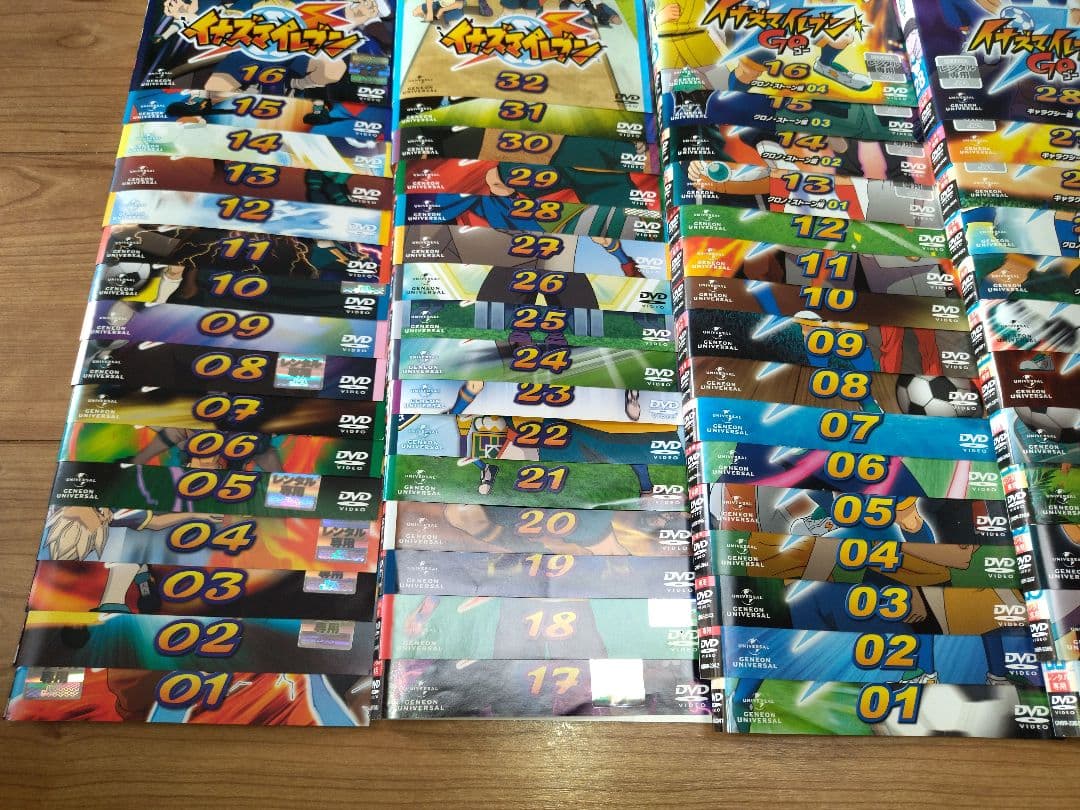 イナズマイレブン/GO/劇場版【DVD】全71巻セット