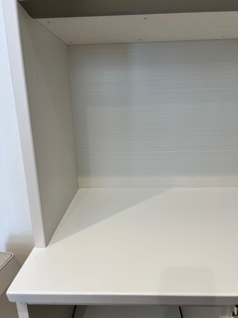 服部家具　メリッサ100 ホワイト 食器棚　キッチンボード　美品