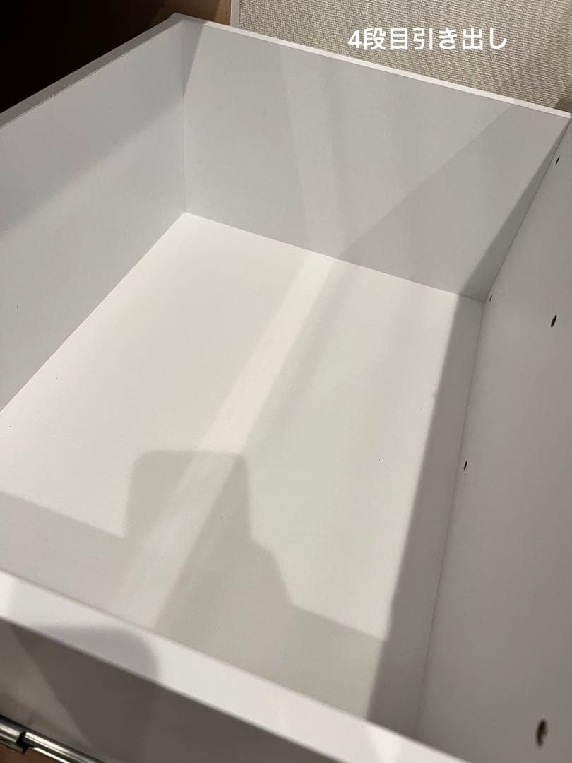 服部家具　メリッサ100 ホワイト 食器棚　キッチンボード　美品