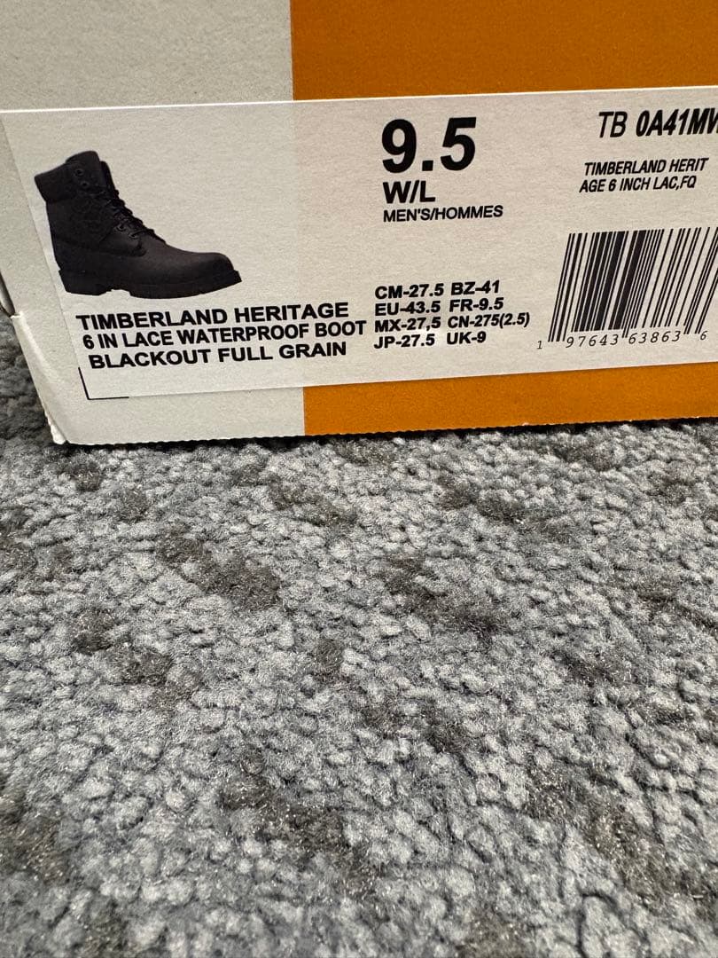 靴 Timberland HERITAGE 6IN LACE WATERPROOF