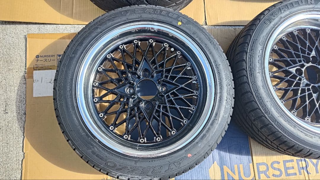 SSR TYPED16インチ4穴114.3 7J25　2本4穴8J　26 2本