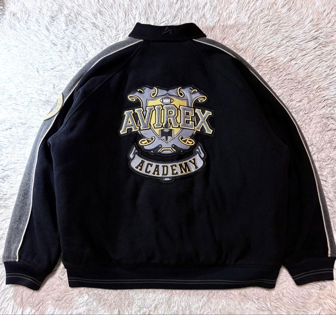 ひー✨90s AVIREX リバーシブルスタジャン キルティング