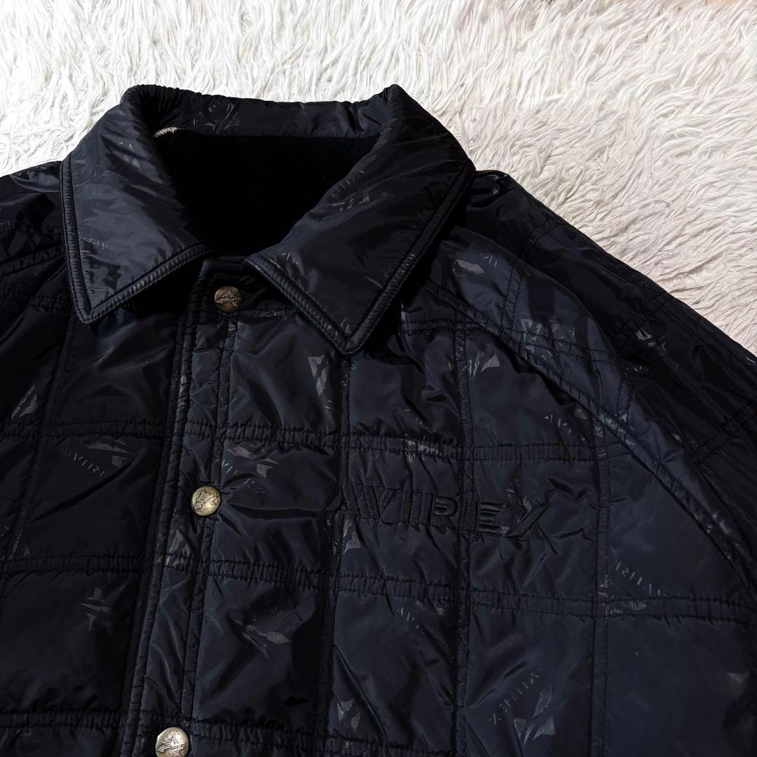 ひー✨90s AVIREX リバーシブルスタジャン キルティング