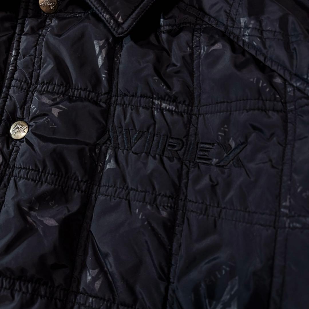 ひー✨90s AVIREX リバーシブルスタジャン キルティング