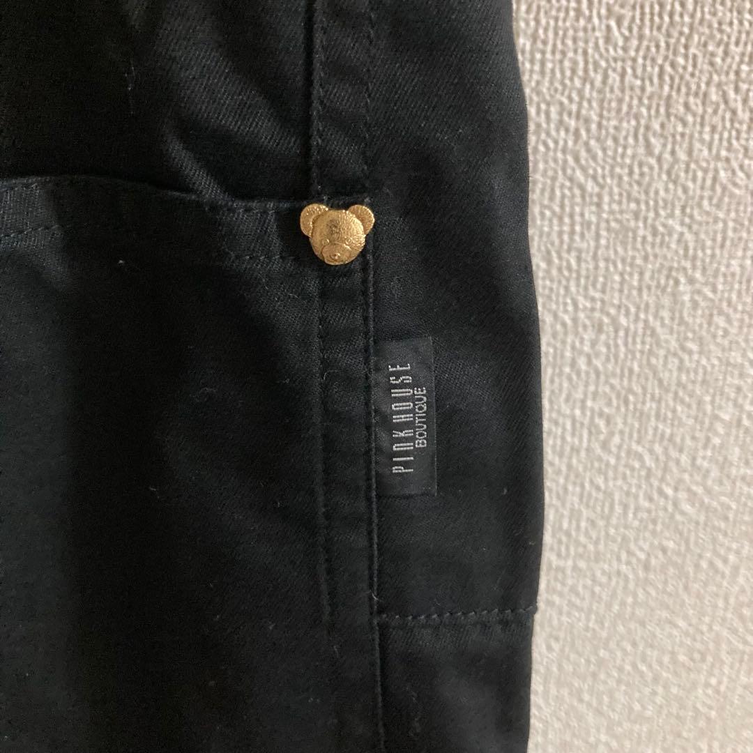 ピンクハウス　くまさん　オーバーオール　日本製