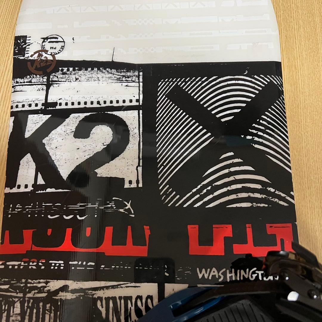 美品　K2 BRIGADE HEAD ヘッド　スノーボード2点セット 147cm