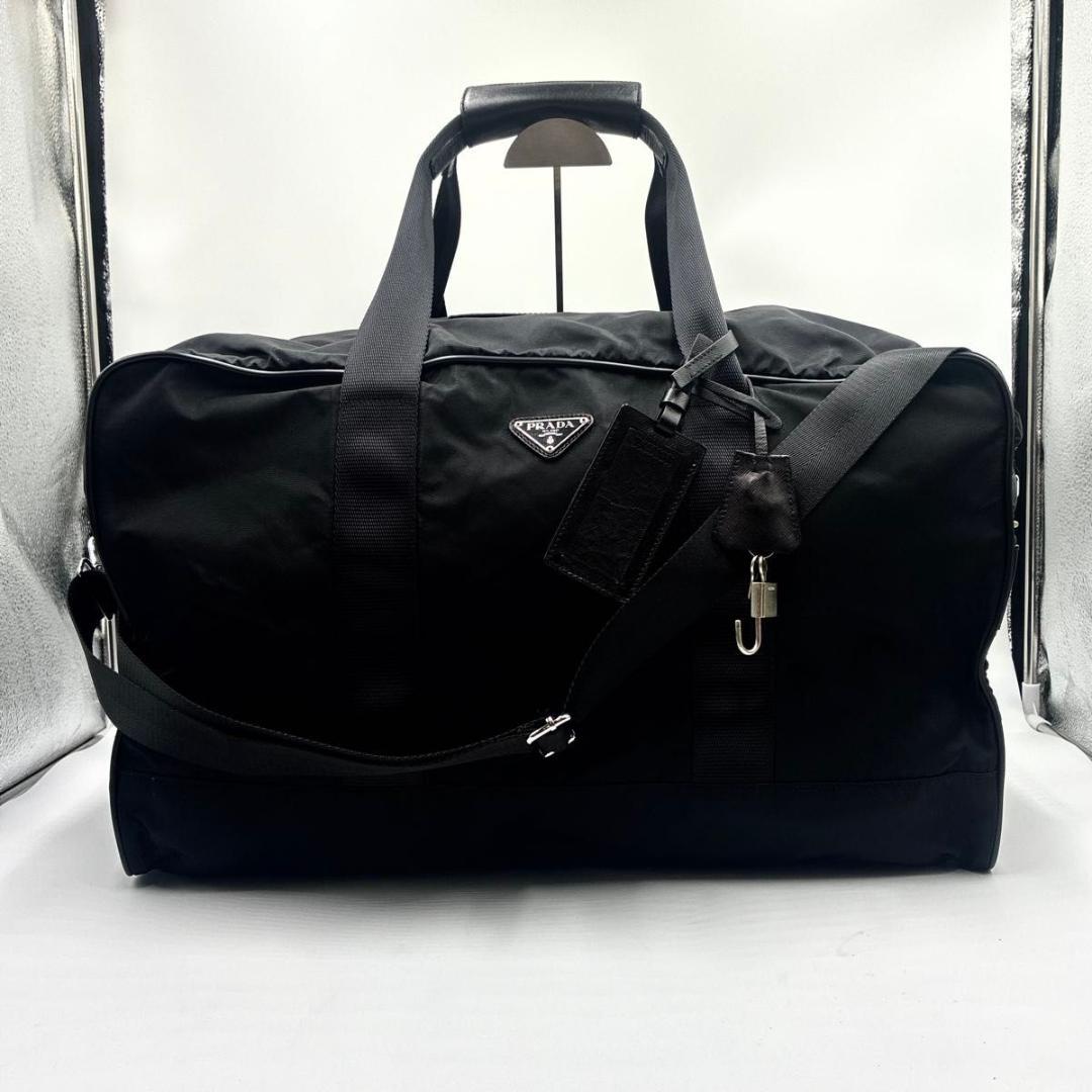 ひかりプロフ必読願います。　プラダ ボストンバッグ サフィアーノ 2way