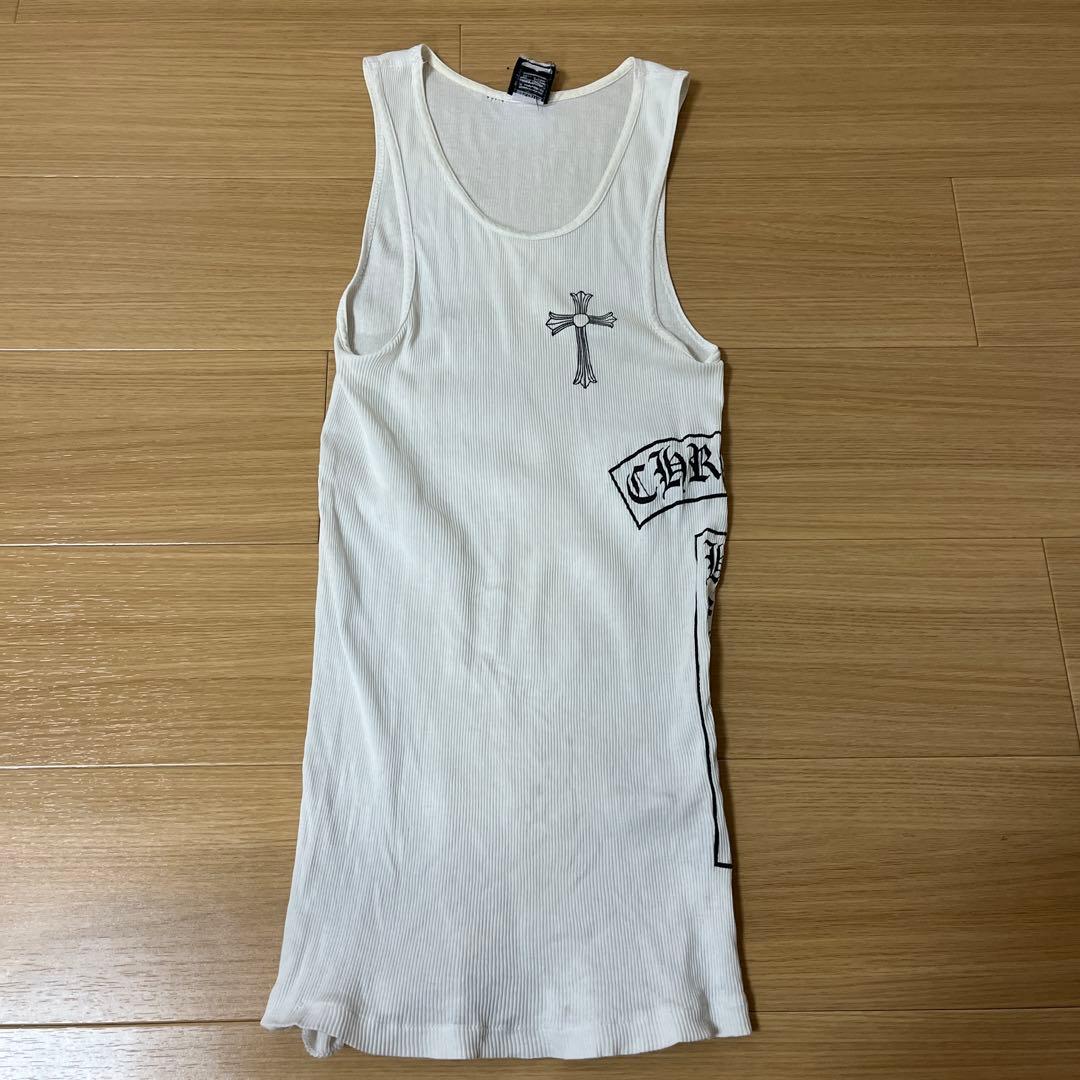 クロムハーツ　タンクトップ 白