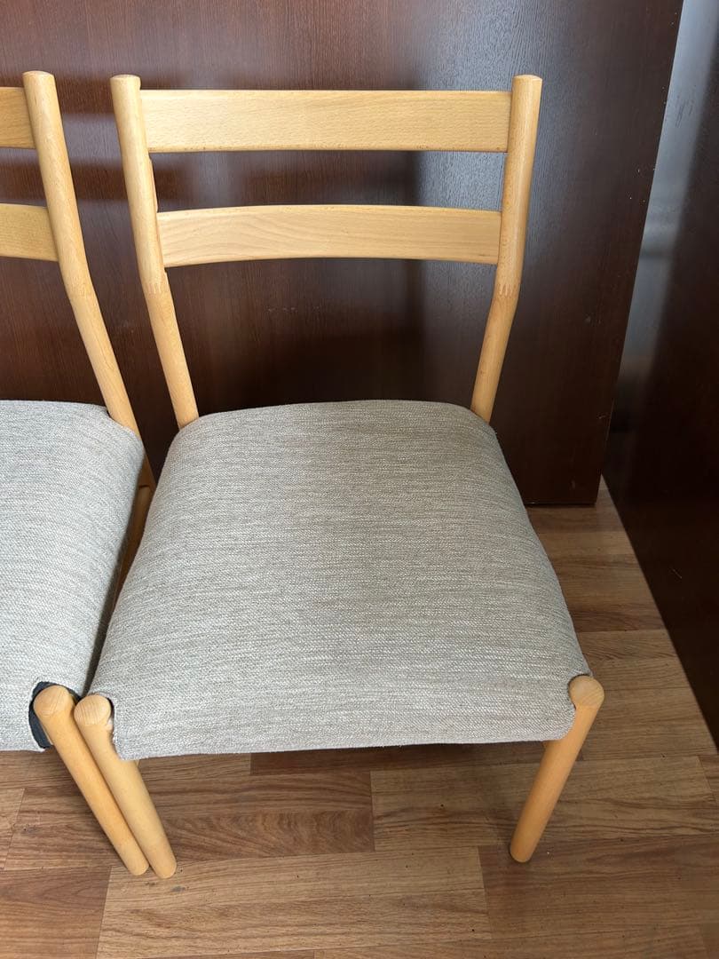 706 ニトリ　ダイニングチェア　Nコレクション ２脚セット　椅子　チェア　美品