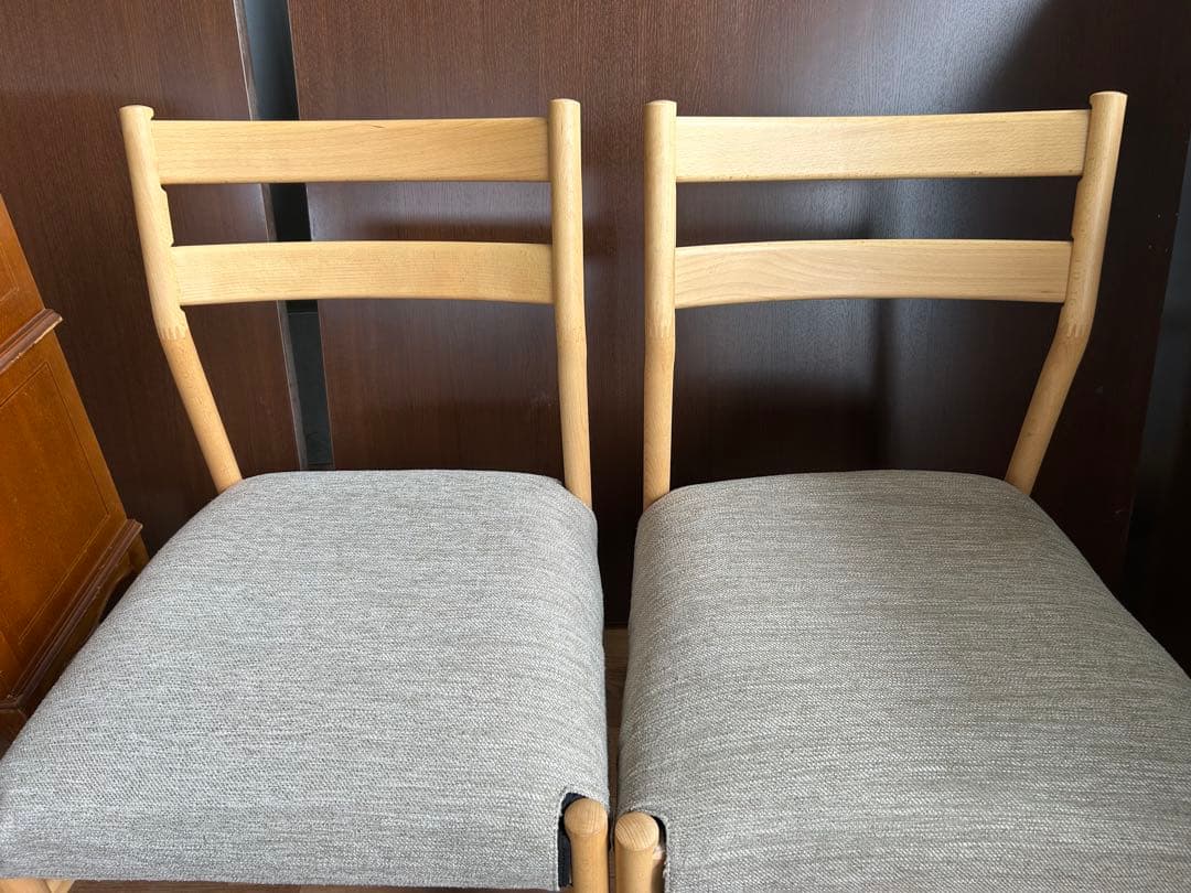 706 ニトリ　ダイニングチェア　Nコレクション ２脚セット　椅子　チェア　美品