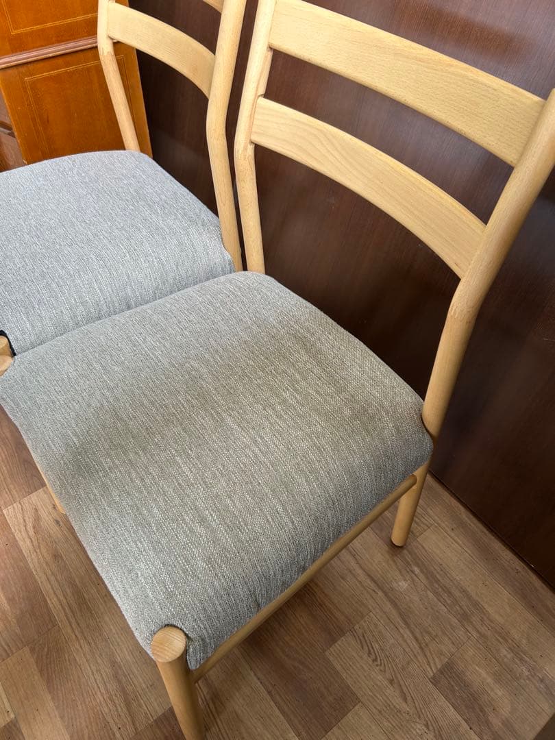 706 ニトリ　ダイニングチェア　Nコレクション ２脚セット　椅子　チェア　美品