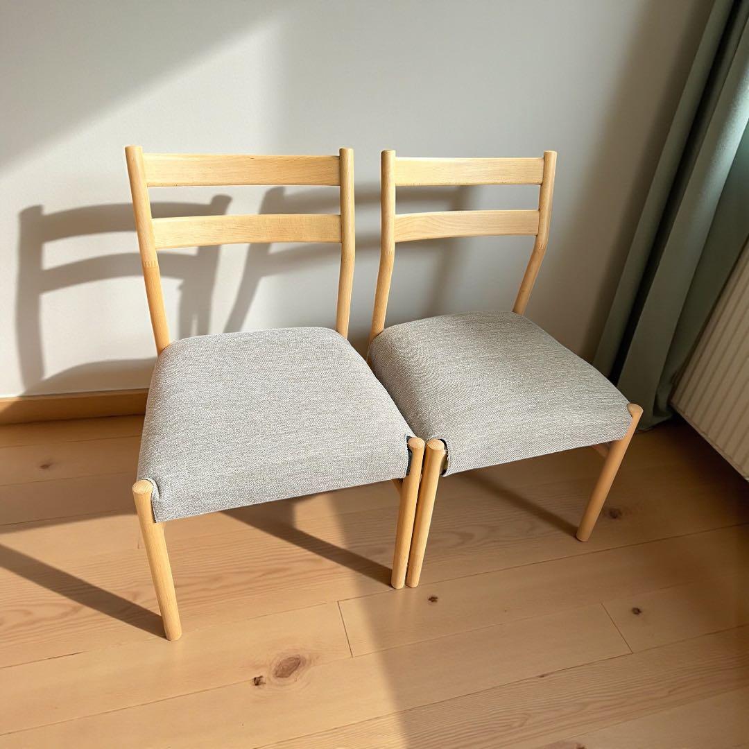 706 ニトリ　ダイニングチェア　Nコレクション ２脚セット　椅子　チェア　美品