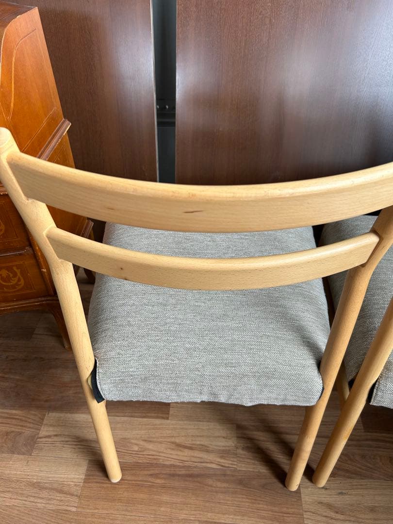 706 ニトリ　ダイニングチェア　Nコレクション ２脚セット　椅子　チェア　美品