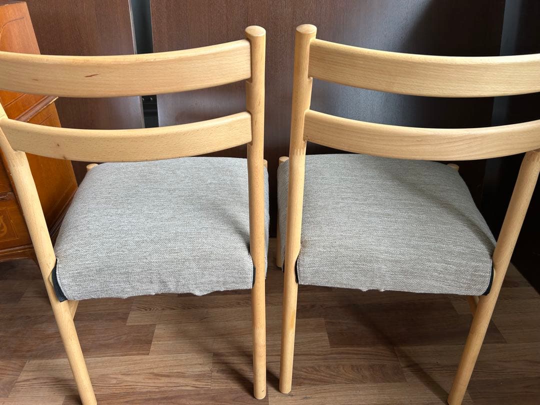 706 ニトリ　ダイニングチェア　Nコレクション ２脚セット　椅子　チェア　美品